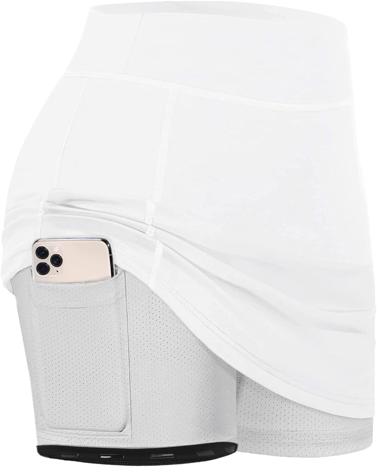 230816061241994_1 BLEVONH Liner Non-Slip Belt Golf Skorts Skirts for Women with Pocket XS-2XL - Image 1